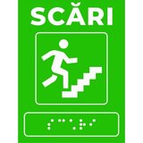 Placuta de iesire pe scari dreapta sus nevazatori